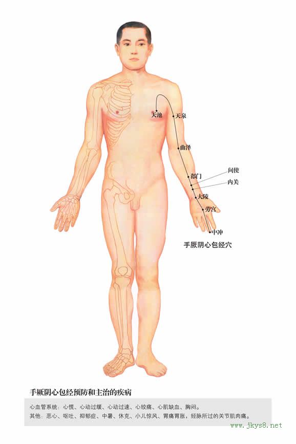 郄门穴：心包经(图文)